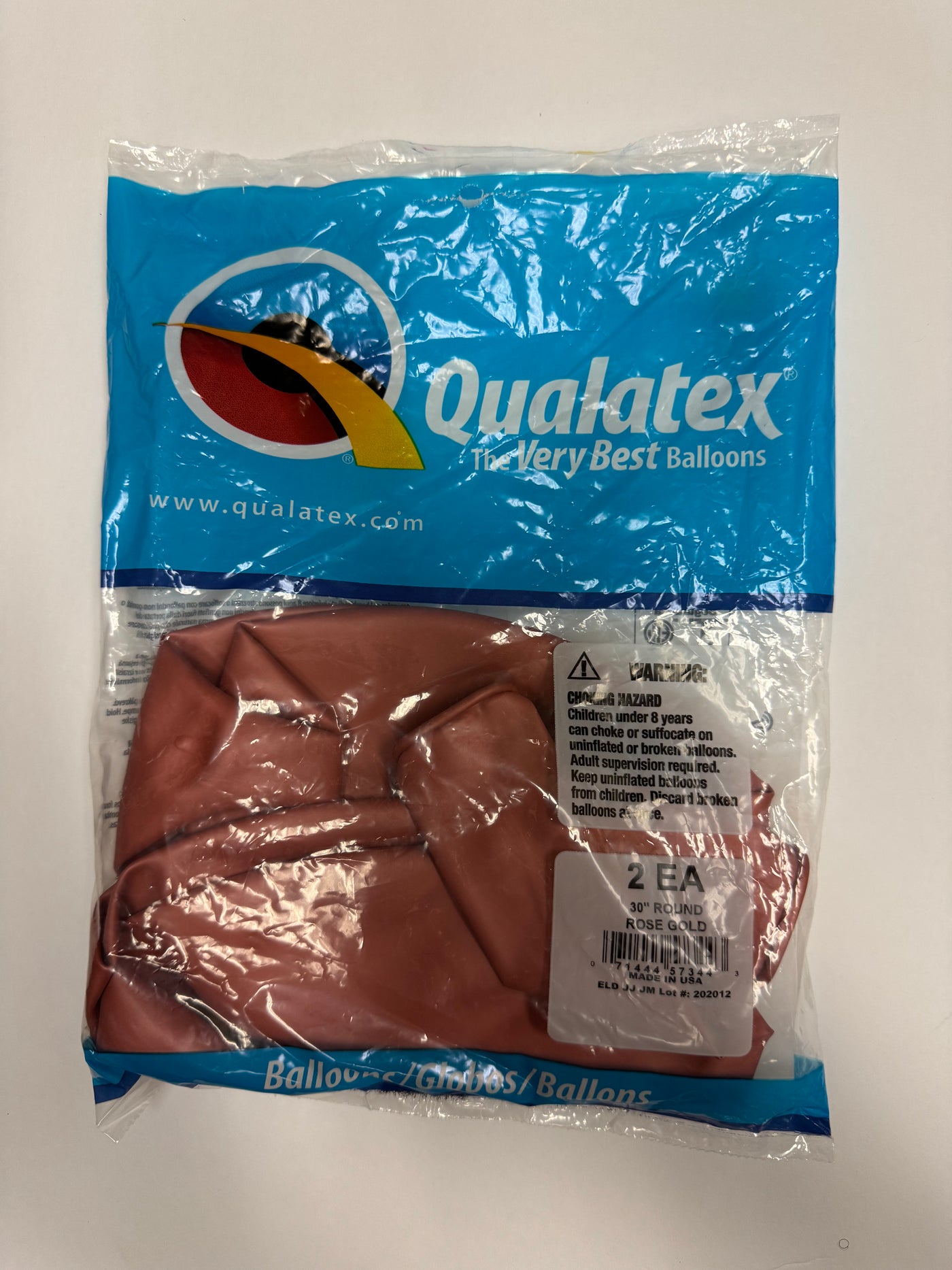 Rose Gold Solid 36" Latex Bag (Old Quality)