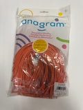 Standard Tangerine Orange Solid 160 Twisting Latex Bag
