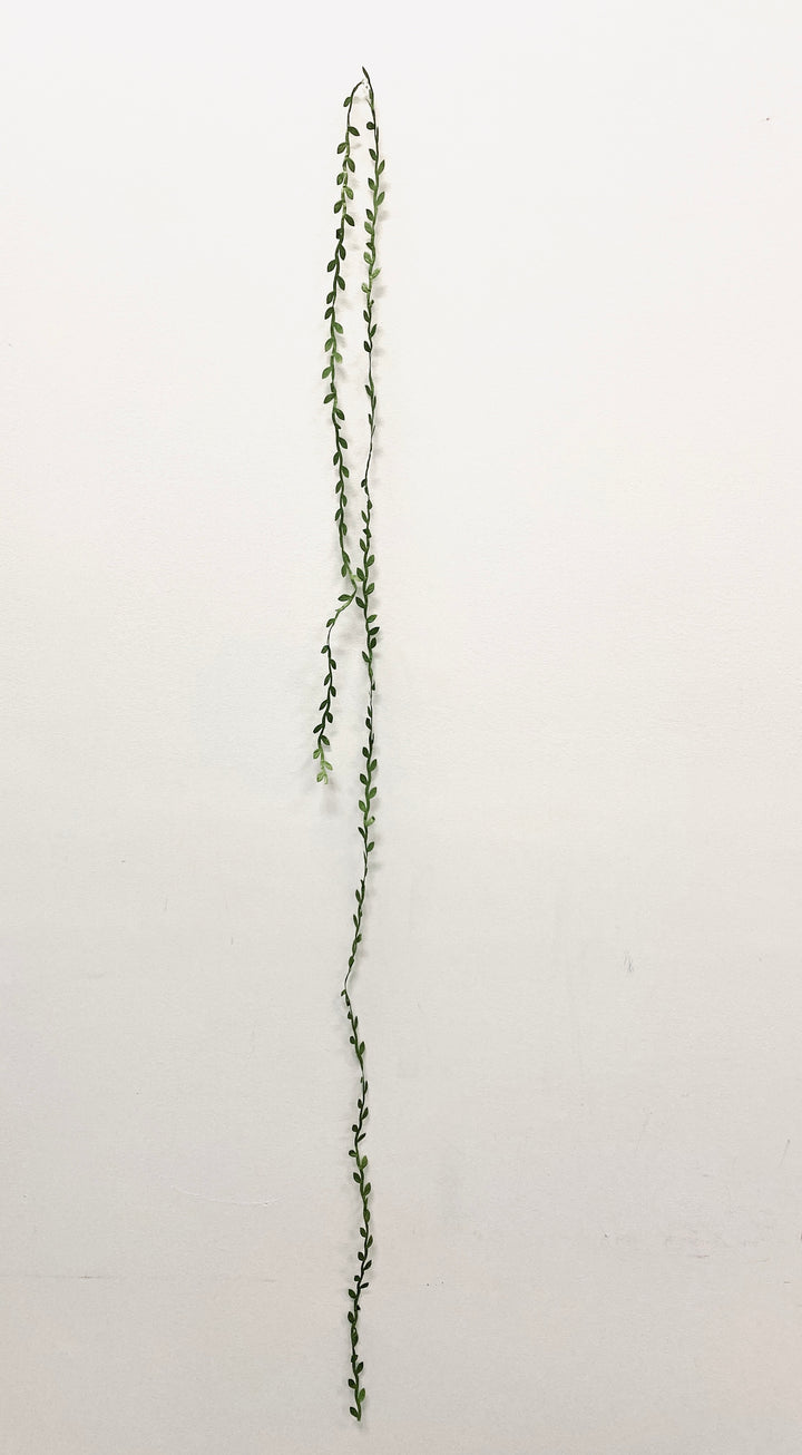 Greenery Leaf Ribbon Balloon Tail