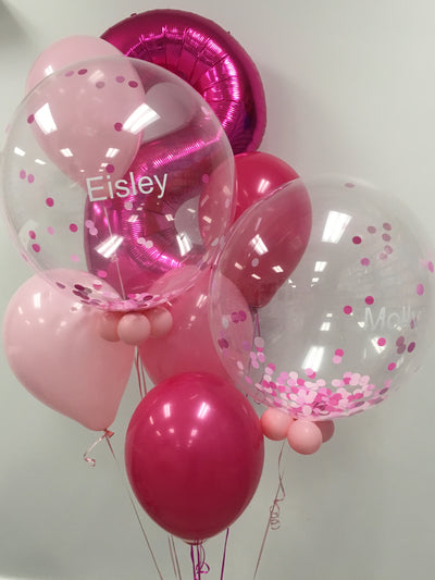 Small Hot Pink Latex Balloon (11 Inch)