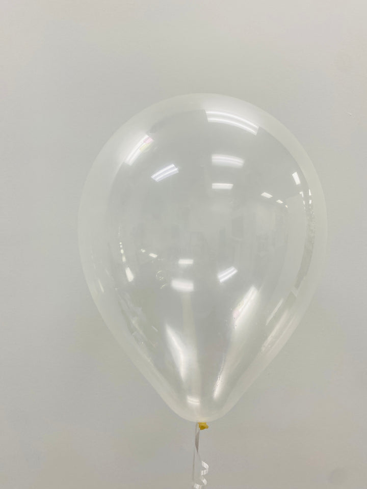 Crystal Clear Latex Balloon (11 Inch)