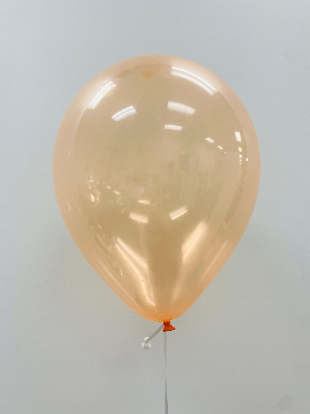 Clear Orange Latex Balloon (11 Inch)