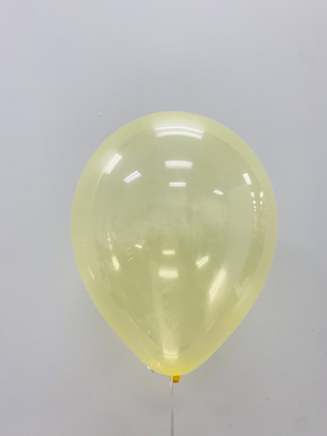 Clear Yellow Latex Balloon (11 Inch)