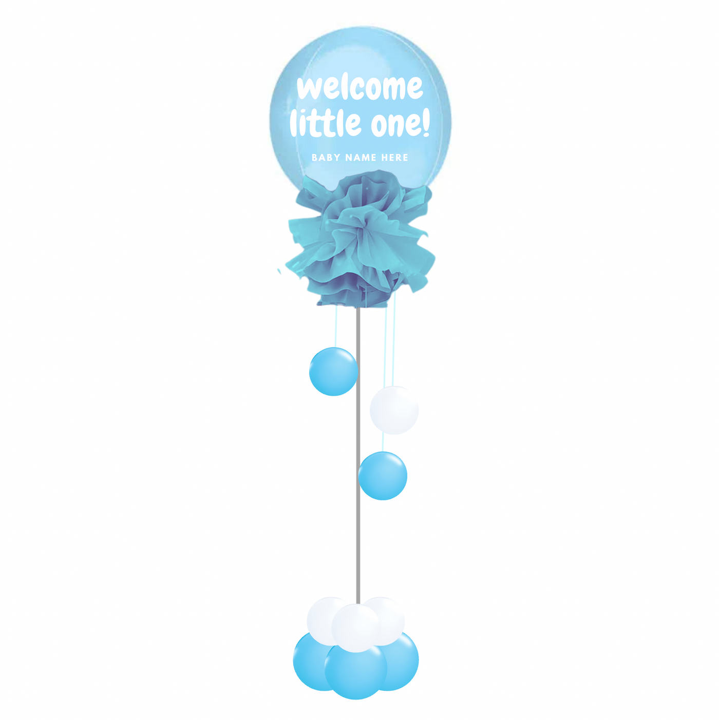 Welcome Little One Personalized Baby Columns (Boy or Girl)