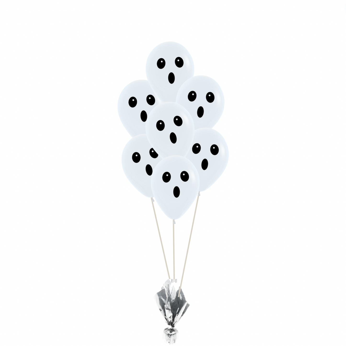 This cute bouquet of 7 little ghosts are sure to cheer up any recipient or add a spooky element to your halloween party.