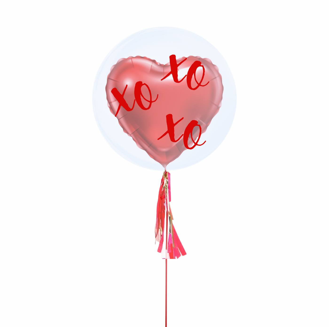 XO Love Gumball Bubble Gift Balloon