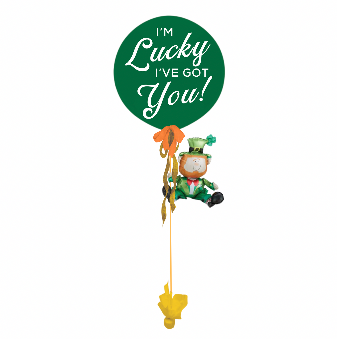 Lucky Leprechaun Giant Gift Balloon