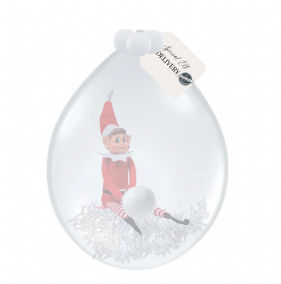 Snowball Elf Stuffer Balloon