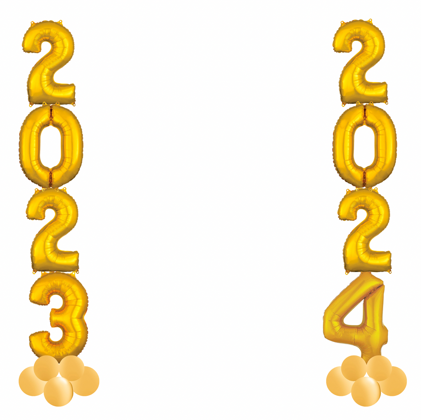 New Year's Transition Golden Column Set