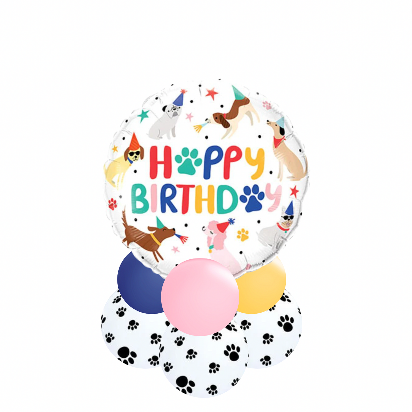 Aesthetic Puppy Birthday Gift Table Centerpiece