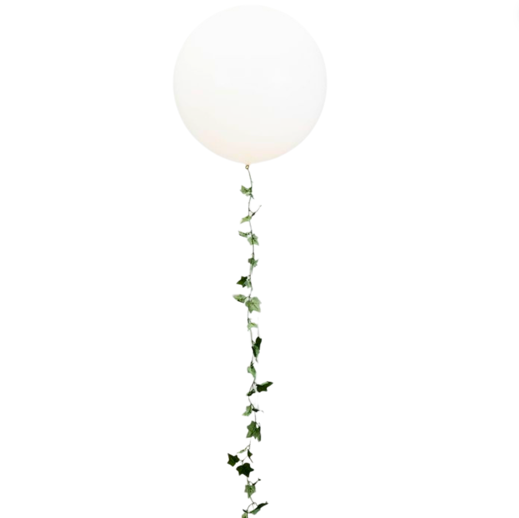 Elegant White Greenery Giant Gift Balloon