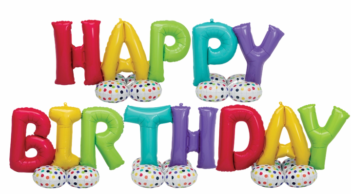 Happy Birthday Giant Display Kit