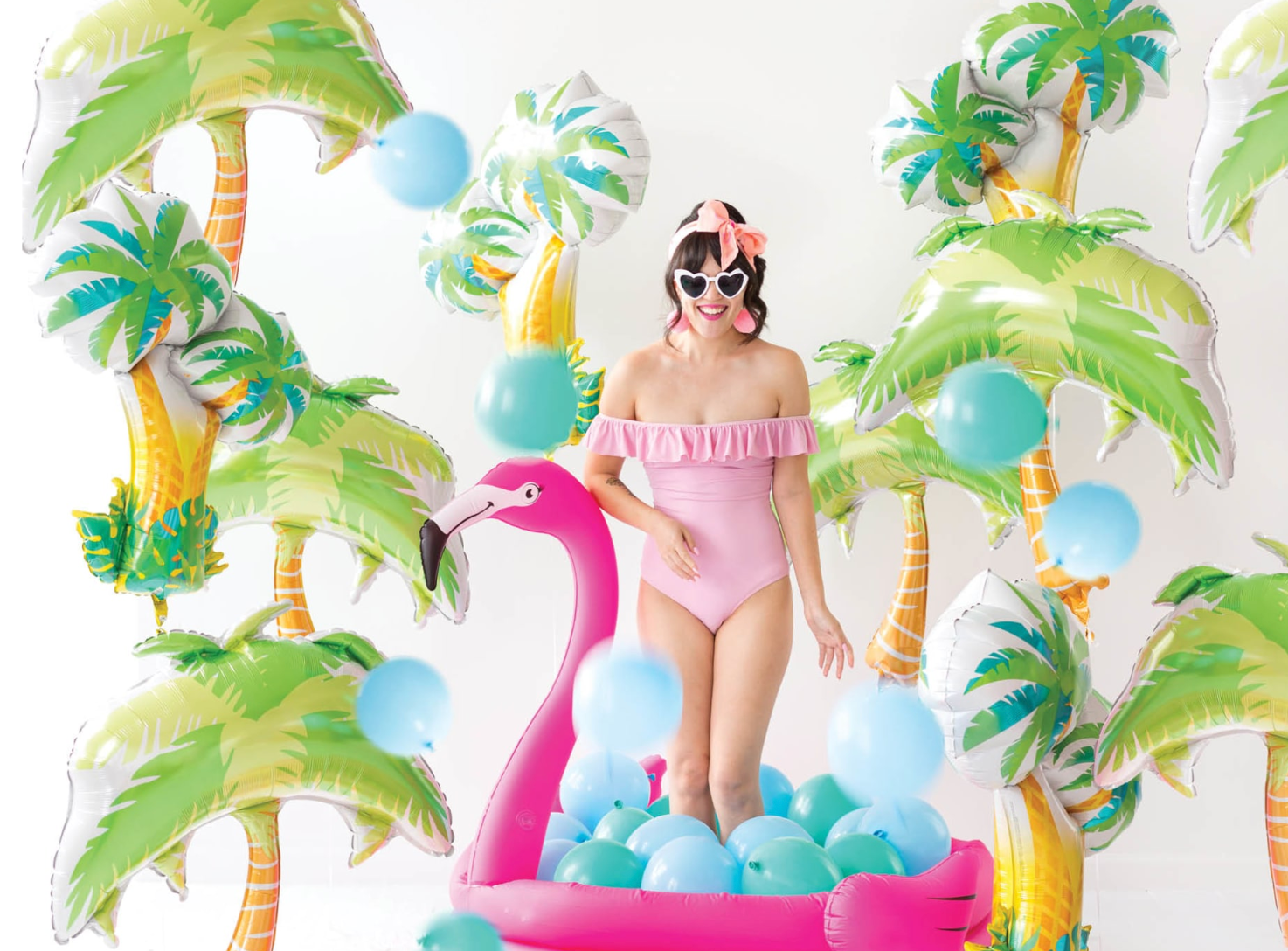 Summer Tropical Palm Tree Balloon (33 Inch)