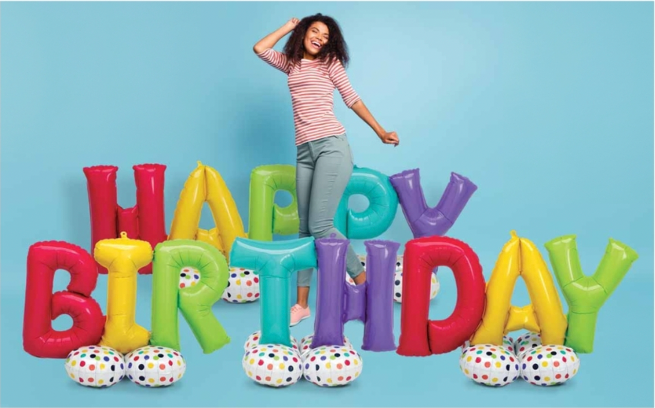 Happy Birthday Giant Display Kit