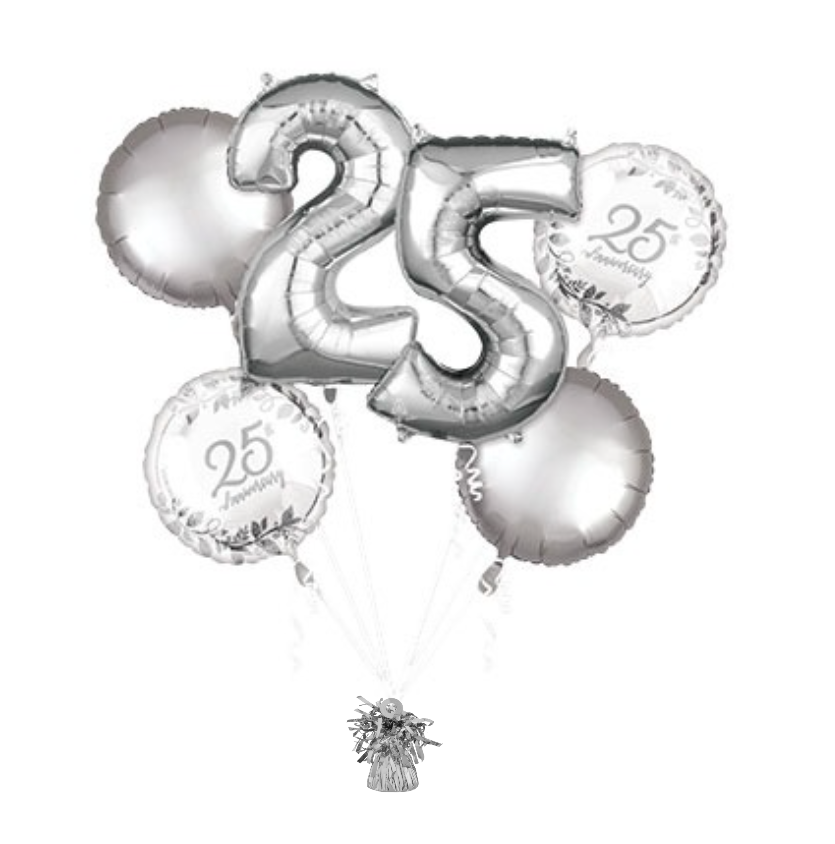 Happy 25th Anniversary Bouquet Kit