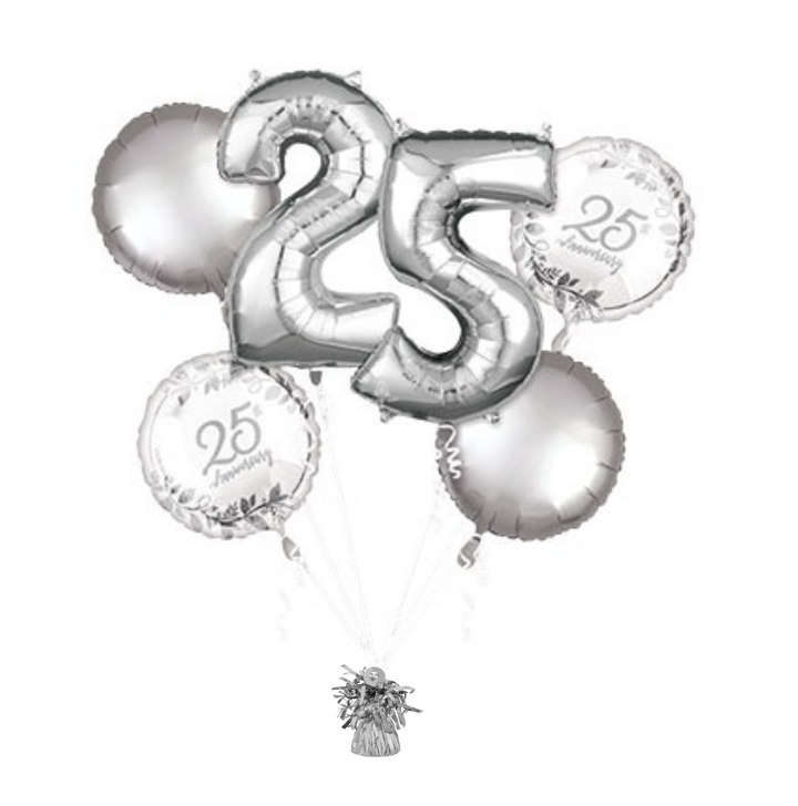 Happy 25th Anniversary Bouquet Kit