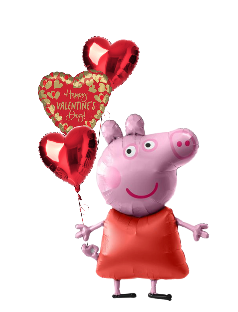 Peppa Pig Valentine Trio