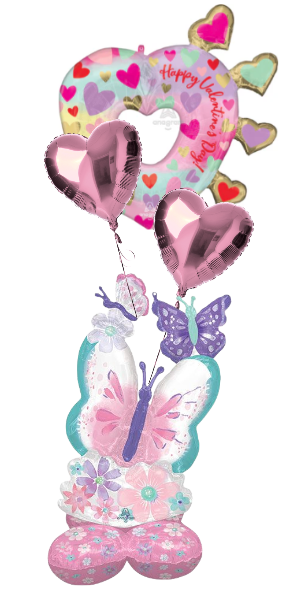 Butterfly Valentine Bouquet