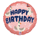 Honk if You Love Cake Silly Goose Birthday Balloon