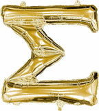 gold sigma balloon greek letter