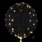 White Crystal Clearz with LED Balloon