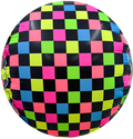 Neon Grid Decosphere Foil Balloon