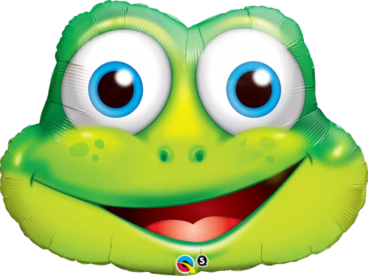 Happy Frog Foil Balloon