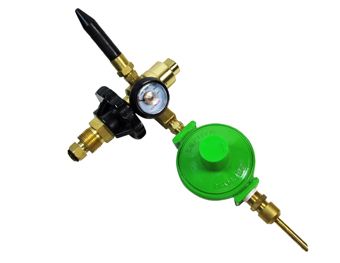 Rentable Dual Foil and Latex Inflator for Helium Tanks