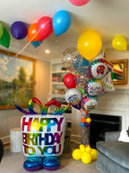 Happy Birthday To You Present Airloonz Balloon (50 Inch)
