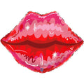 Grabo Pink Lips Foil Balloon