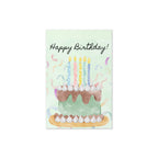Pastel Birthday Cake Greeting Card