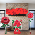 Red Roses Balloon Decor Package