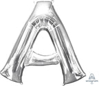 Large 3' Silver Letters
