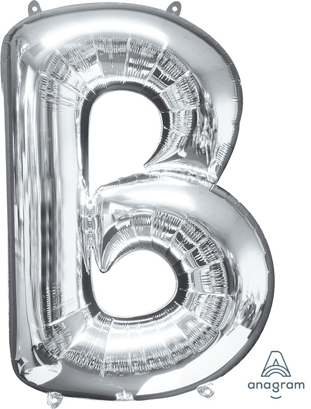Large 3' Silver Letters