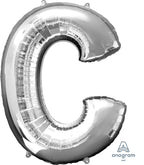 Air-Filled, Non-Floating Small Print Letters (16 Inch)