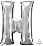 Large 3' Silver Letters