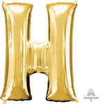 Air-Filled, Non-Floating Small Print Letters (16 Inch)