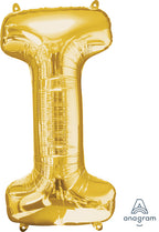 Air-Filled, Non-Floating Small Print Letters (16 Inch)