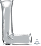 Air-Filled, Non-Floating Small Print Letters (16 Inch)