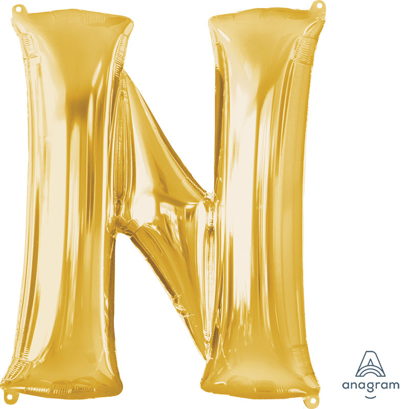 Air-Filled, Non-Floating Small Print Letters (16 Inch)