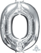 Large 3' Silver Letters