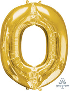 Large 3' Gold Letters & Symbols