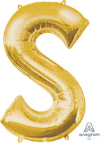 Air-Filled, Non-Floating Small Print Letters (16 Inch)
