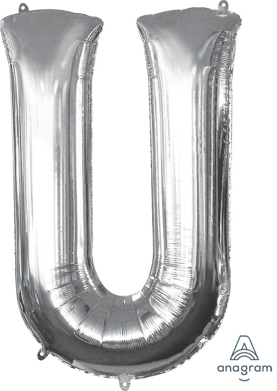 Air-Filled, Non-Floating Small Print Letters (16 Inch)