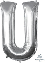 Large 3' Silver Letters