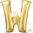 Air-Filled, Non-Floating Small Print Letters (16 Inch)