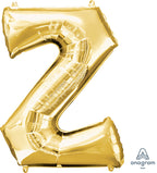 Air-Filled, Non-Floating Small Print Letters (16 Inch)