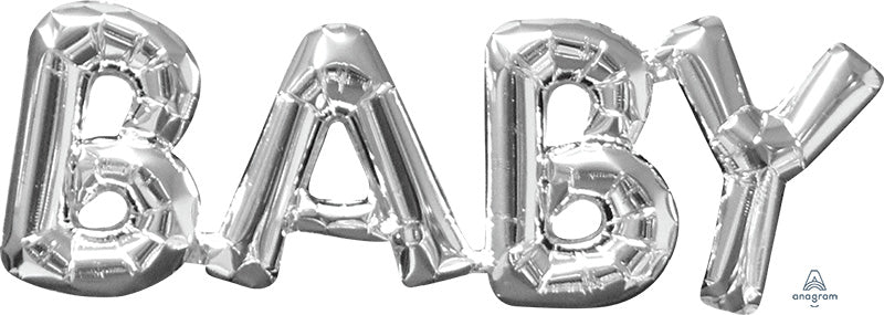 BABY Balloon Word Phrase Banner