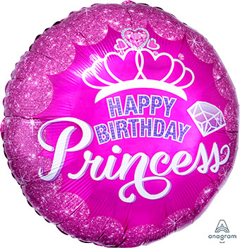 Copy of Happy Birthday Princess Gem 18"