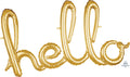 Hello Lower Case Script Word Balloon Banner Kit (DNR)